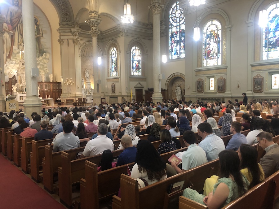 Mass Attendance St. Peter